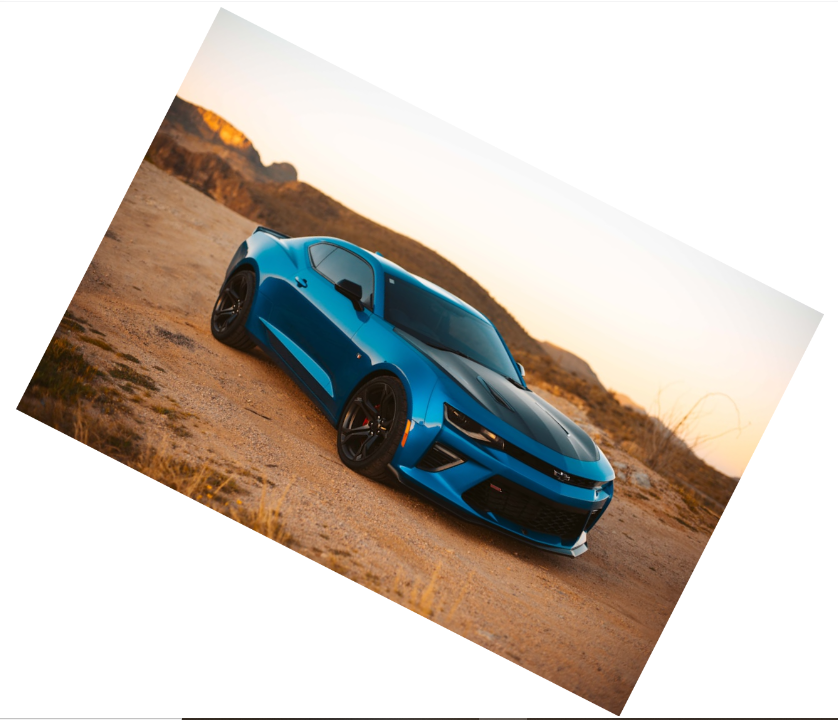 A rotated photo of a building.